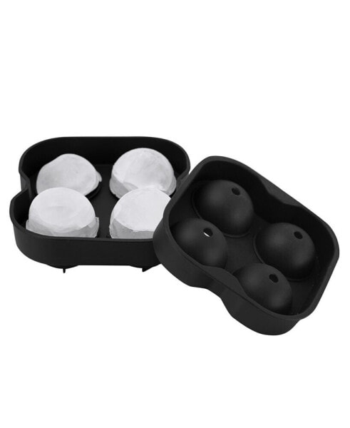 4 Sphere Silicone Ice Mold
