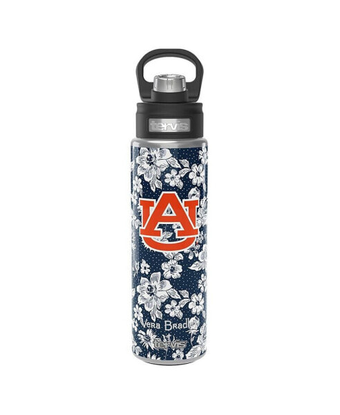 Бутылка с широким горлом 24 унции Vera Bradley x Tervis Tumbler Auburn Tigers с деликатной крышкой