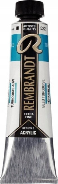 Artequipment Rembrandt Acrylic Colour Tube Turquoise Blue 522