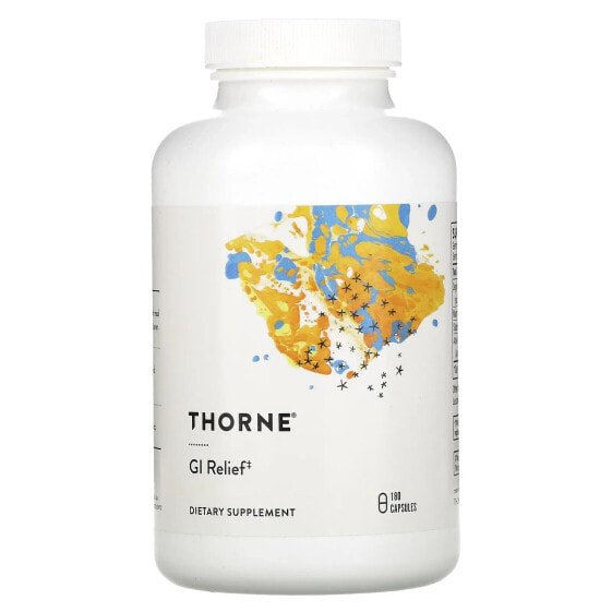 Капсулы для пищеварения Thorne GI-Relief, 180 шт.