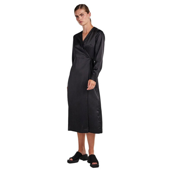 Платье YAS Pella Long Sleeve Midi Dress