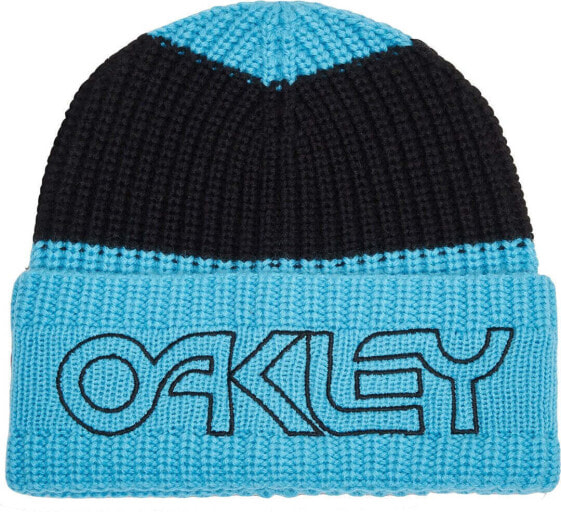 [FOS901285-642] MENS OAKLEY TNP DEEP CUFF BEANIE - BRIGHT BLUE