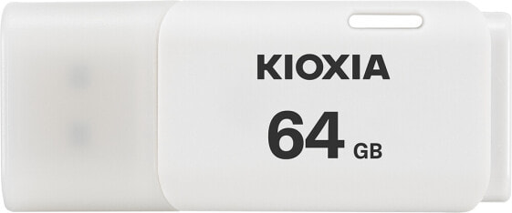 Kioxia TransMemory U202 - 64 GB - USB Type-A - 2.0 - Cap - 8 g - White