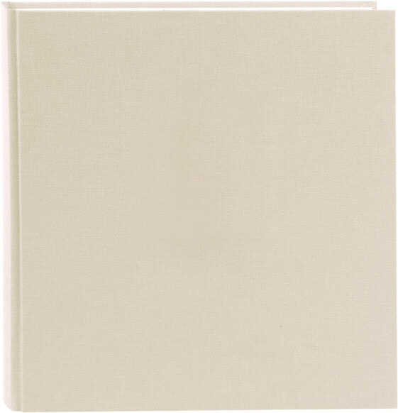 Goldbuch Trend 2 - Beige - 60 sheets - Case binding - Paper - Polyurethane - White - 300 mm