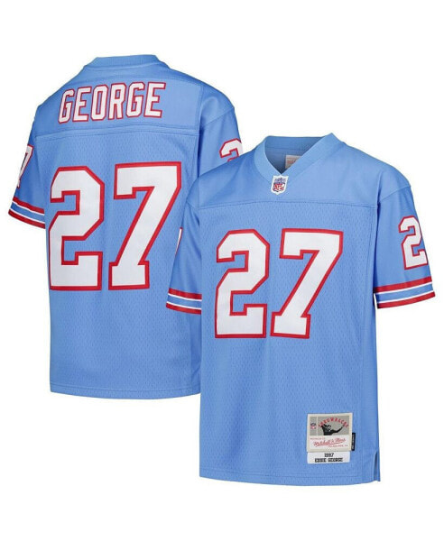 Big Boys Eddie George Light Blue Houston Oilers Gridiron Classics 1997 Retired Player Legacy Jersey