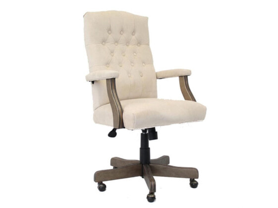 BOSS Executive Champagne Velvet With Driftwood Finish Frame