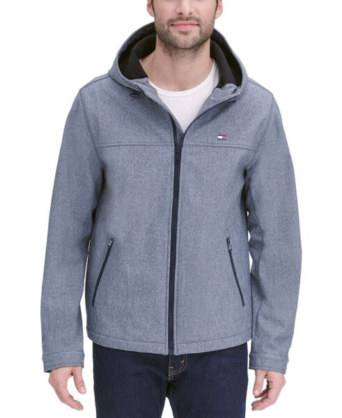Куртка Tommy Hilfiger мужская с капюшоном, Soft-Shell, создана для Macy's