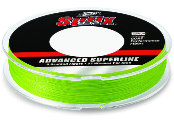 Sufix 832 Braid Fishing Line | Neon Lime | 80 lb | 300 yd