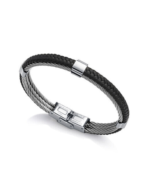 Stylish leather bracelet Fashion 75084P01010