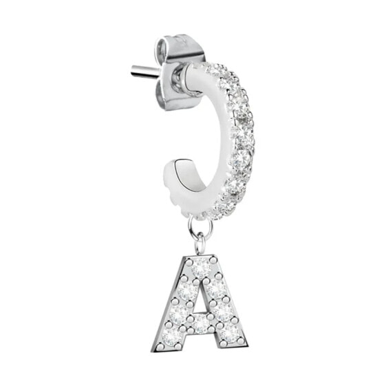 LE PETITE STORY Hoop Letter A earrings