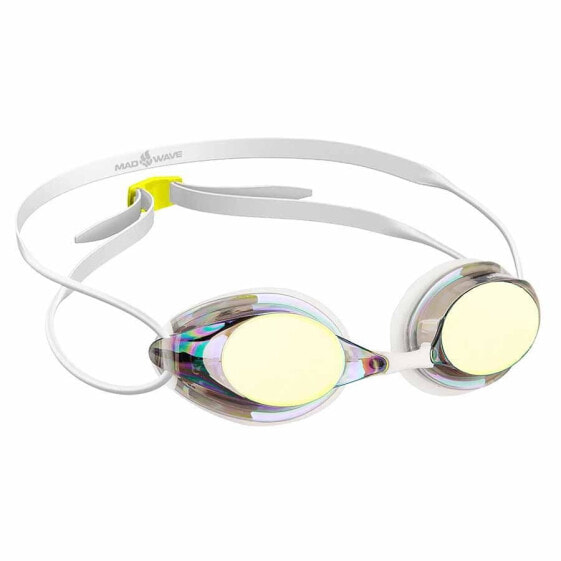 MADWAVE Streamline Rainbow Swimming Goggles
