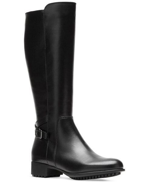 Heritage Women's Hogan Buckled Riding Boots, Created for Macy's