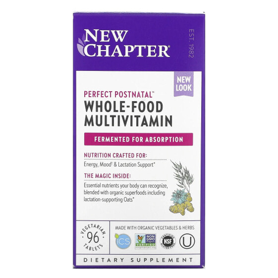 Perfect Postnatal Multivitamin, 96 Vegetarian Tablets