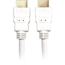 Sharkoon 1m - 2xHDMI - 1 m - HDMI Type A (Standard) - HDMI Type A (Standard) - 3D - White