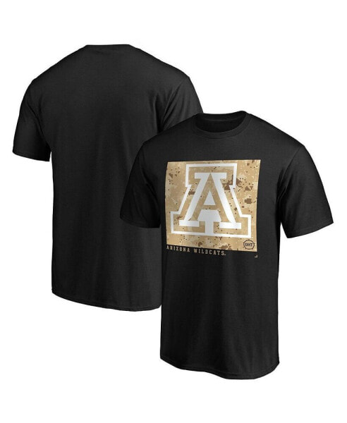 Men's Black Arizona Wildcats OHT Military-Inspired Appreciation Eagle T-shirt