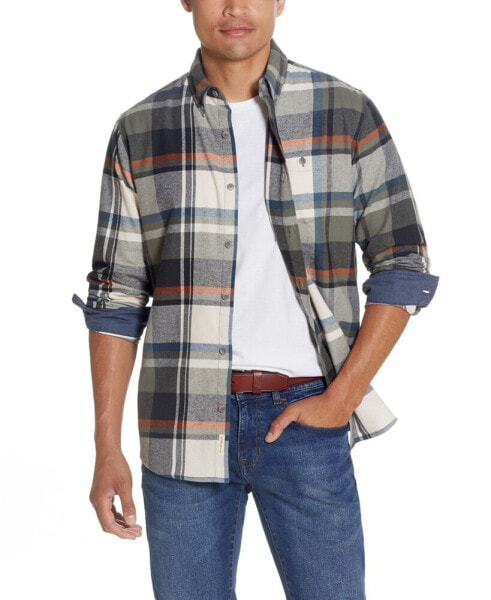 Men's Antique-Like Flannel Shirt