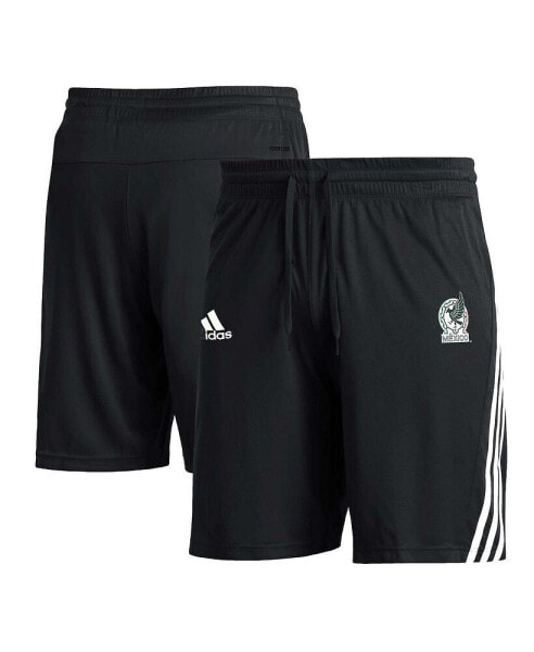 Men's Black Mexico National Team Club Crest Three-Stripe AEROREADY Shorts