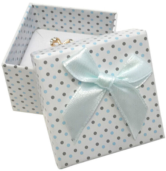 Polka dot box for jewelry set KK-3 / A1 / A15