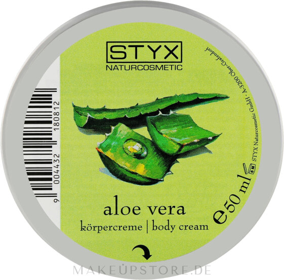 Körpercreme mit Aloe Vera - Styx Naturcosmetic Aloe Vera Body Cream 50 ml