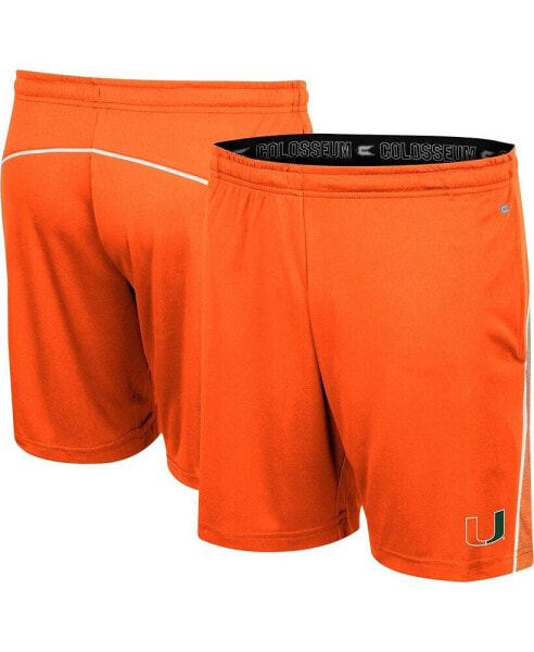 Men's Orange Miami Hurricanes Laws of Physics Shorts