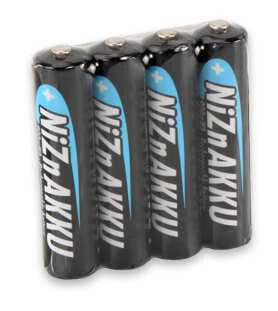 Ansmann 1322-0005 - Rechargeable battery - Nickel-Zinc (NiZn) - 1.65 V - 4 pc(s) - 1500 mAh - Black - Blue