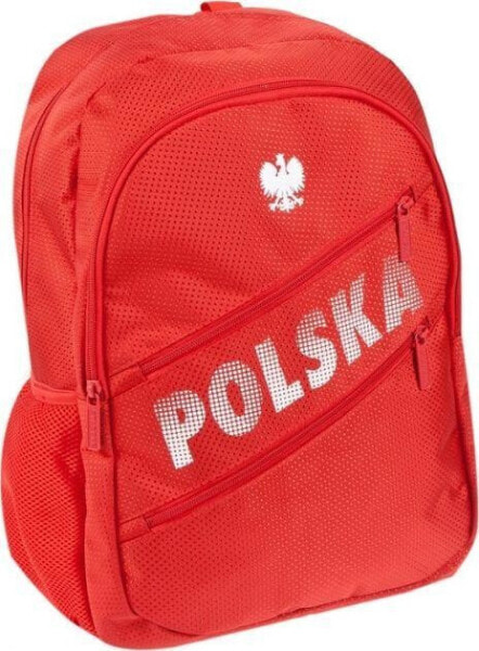 Starpak Plecak szkolny Polska czerwony