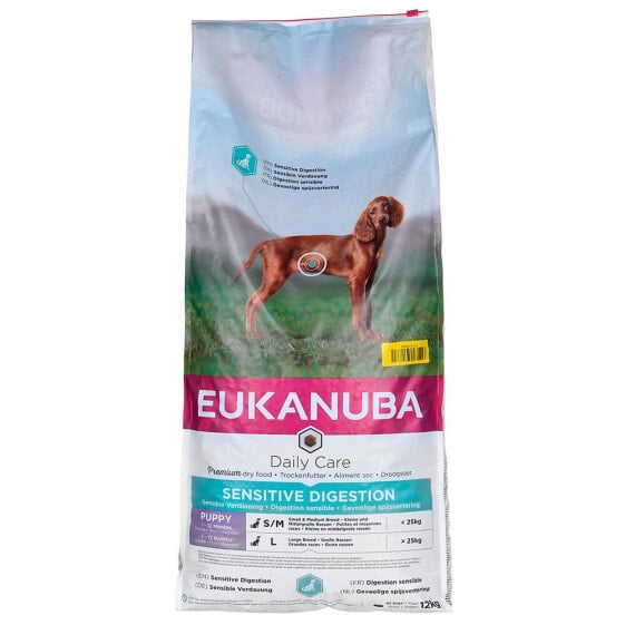 EUKANUBA Puppy Daily Care Sensitive Digestion 12kg Dog Food