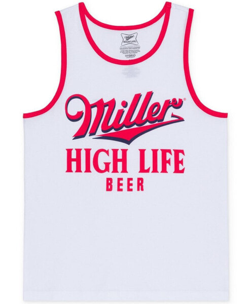 Men's Miller High Life Ringer Graphic Tank