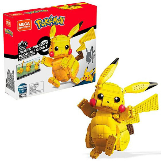 Детский конструктор MEGA Brands, модель Pikachu Jumbo, для детей.