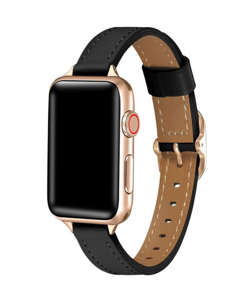 Unisex Carmen Genuine Leather Unisex Apple Watch Band for Size- 38mm, 40mm, 41mm