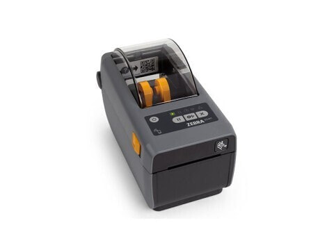 Принтер прямого термического печати Zebra ZD411 - 203 x 203 DPI - 152 мм/сек - Проводной и беспроводной - черный