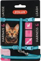 Шлейка Zolux синяя для кошек