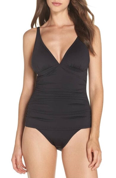 TOMMY BAHAMA Pearl Women's One-Piece Swimsuit Sz. 8 (Black) 151444