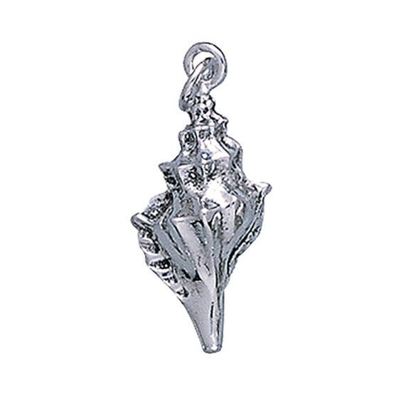 DIVE SILVER Conch Shell Charm Pendant