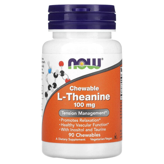 Chewable L-Theanine , 100 mg, 90 Chewables