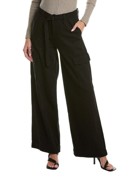 Dl1961 Zoie Black Cargo Wide Leg Jean Women's