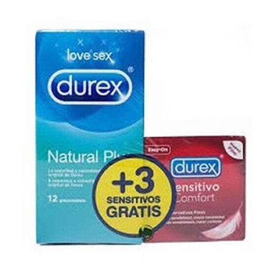 DUREX Natural Plus X12+3 Sensitive