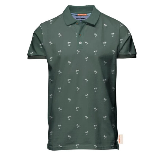 JACK & JONES Palm Aop Dut short sleeve shirt