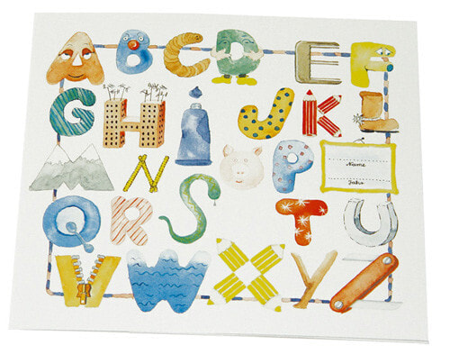 Daiber ABC - Paper - Multicolour - 13 x 18 cm