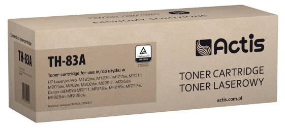 Actis TH-83A toner (replacement for HP 83A CE283A - Canon CRG-737; Supreme; 1500 pages; black) - 1500 pages - Black - 1 pc(s)