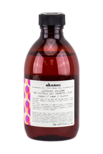 ALCHEMİC COPPER SHAMPOO - SPLİT END REPAİR SHAMPOO FOR COPPER HAİR 280 ML ZERO6