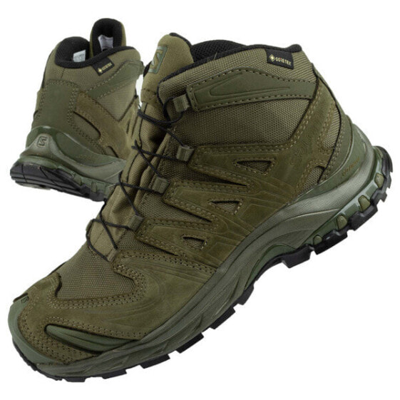 Ботинки треккинговые Salomon XA Forces [409778] GTX, зеленые