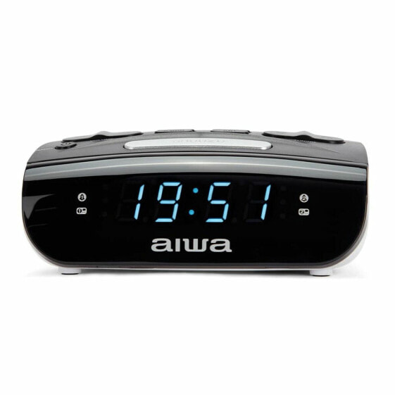 Радио с будильником Aiwa CR-15 Чёрный (1 штук)
