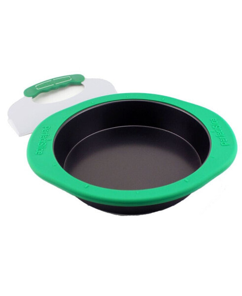 Perfect Slice 9" Round Cake Pan with Silicone Sleeve