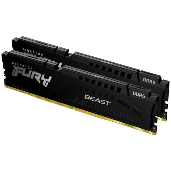 Kingston Fury Beast DDR5-5600 RAM, CL40, XMP - 16 GB Dual-Kit, schwarz