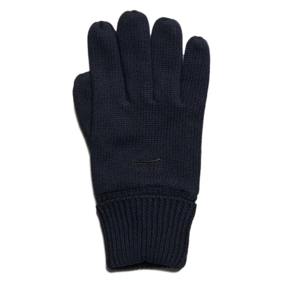 SUPERDRY Knitted Logo gloves