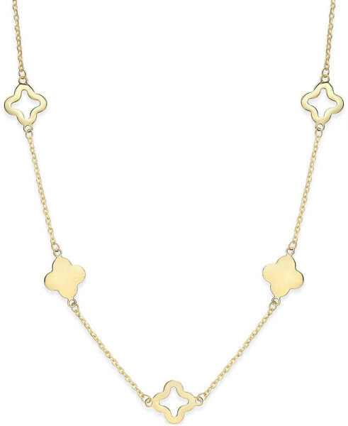 Clover Necklace in 14k Gold