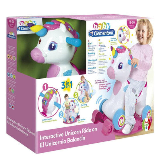 CLEMENTONI Interactive Unicorn Ride On