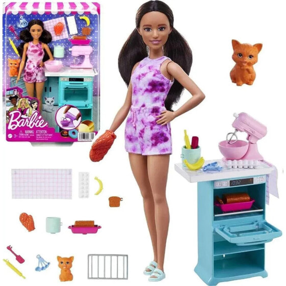 BARBIE Cook With A Kitten Hcd44 doll