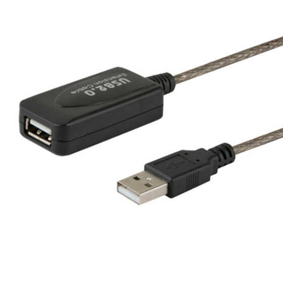 Кабель USB Savio CL-76 - 5 м - USB A - USB A - USB 2.0 - Черный